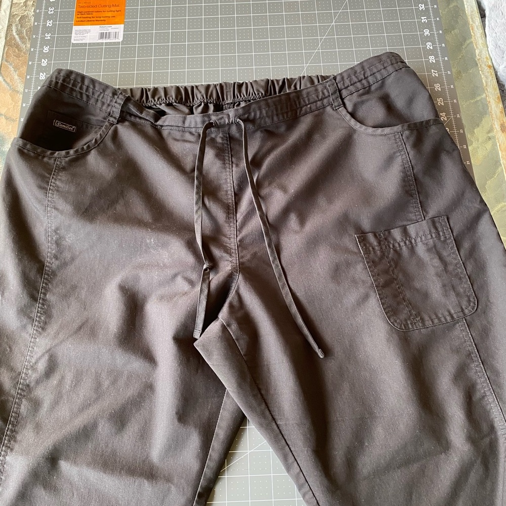 2XL Black Sanibel Scrub Pants 30” Inseam